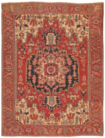 Pasargad Antique Serapi 027547 Red